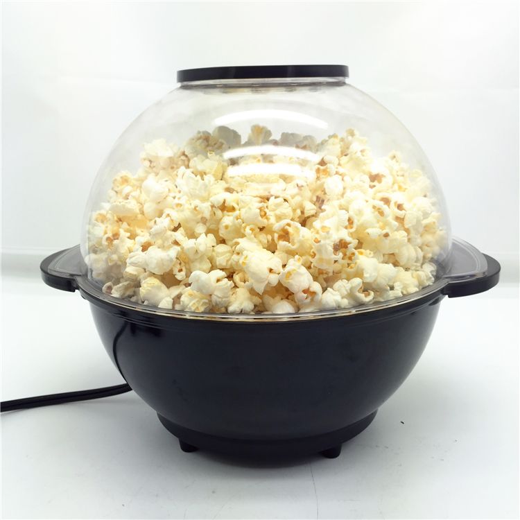 12 CUP Electric Popcorn Maker Machine Stirring Popcorn Popper Oil Popped Popcorn Machine with Butter Melting Electric Popcorn Maker