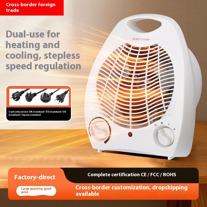 ElectroMate Fan Room Heater, Portable Room Heater Two Heat Settings 2000w