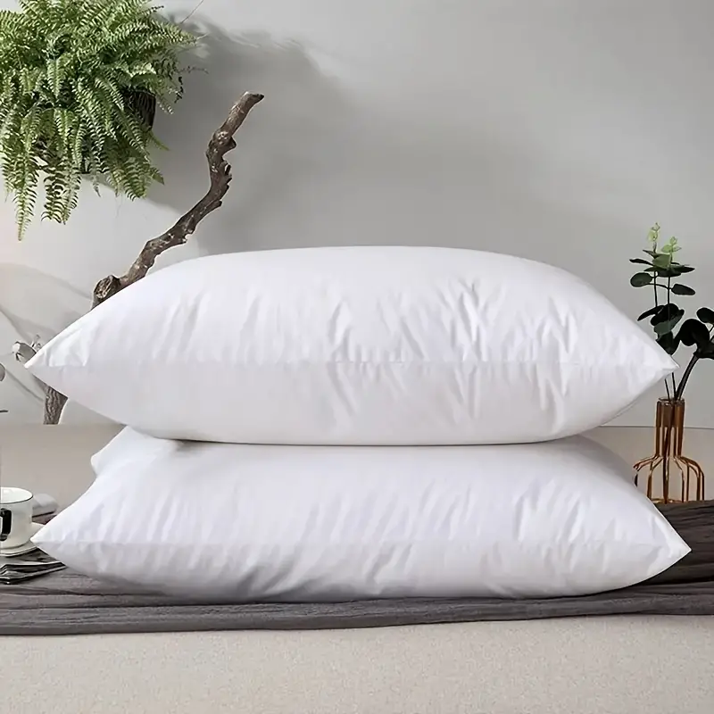 【Buy 2 Get 1 FREE】2pcs/set  Branded Pillows Fluffy Bed Pillow Inserts Bedding Accessories 600GSM