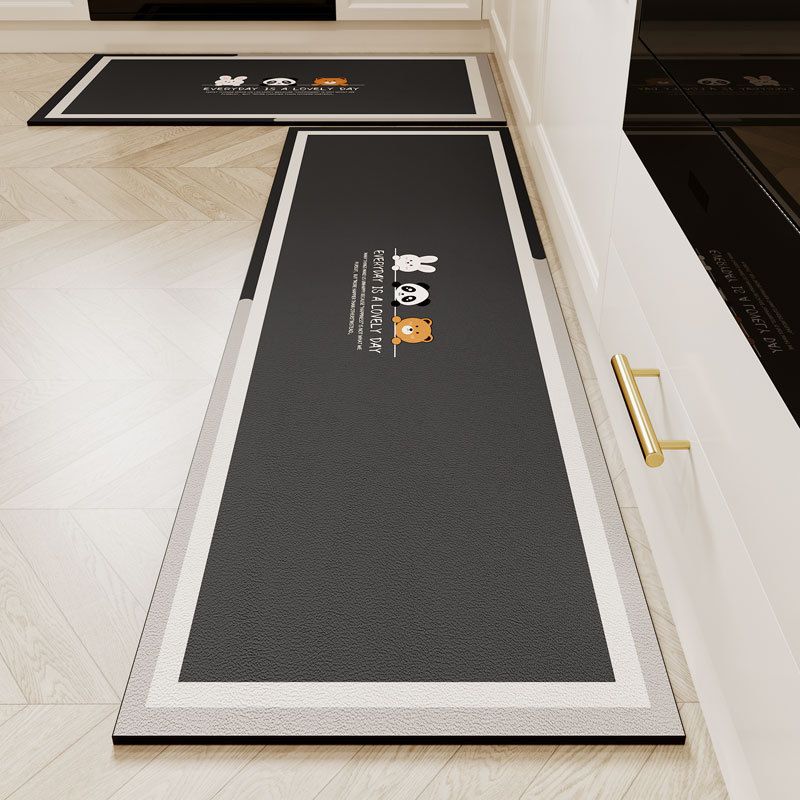 2pcs Spice Print Kitchen Rugs Soft Comfortable Mat Waterproof Non-Slip Floor Mat Runner Rug Absorbent Machine Washable Carpet Kitchen Hallway