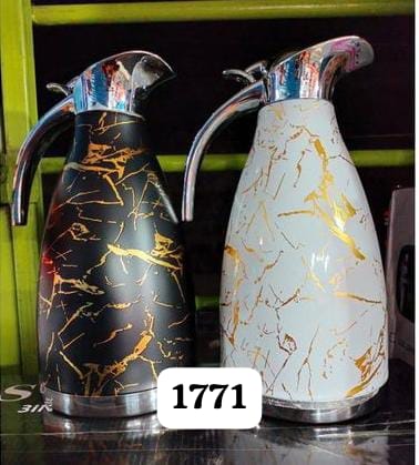 HOT DEAL ! Jamespot JP 2L Marble Effect Vacuum Flask.Double wall insulated stainless steel vacuum flask is a high quality product, made of stainless steel, unbreakable, and easy to carry, easy to wash