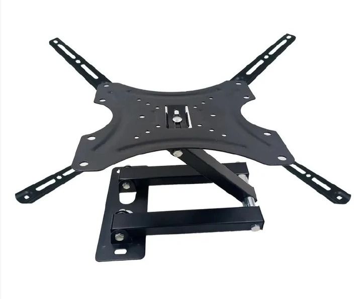 TV Wall Mount TV Stand 14″-55″ Steel Material Fixed - Swivel Solid Wall Black Quality product rotating wall bracket 14 inch to 55 inch support affordable HDL-117B