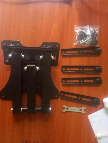 TV Wall Mount TV Stand 14″-55″ Steel Material Fixed - Swivel Solid Wall Black Quality product rotating wall bracket 14 inch to 55 inch support affordable HDL-117B