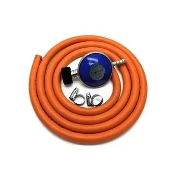 Generic 6KG GAS Regulator +FREE 2M Pipe+ 2 Free Hose Clamps; 6kg Gas Regulator, Delivery Pipe And Safety Clips