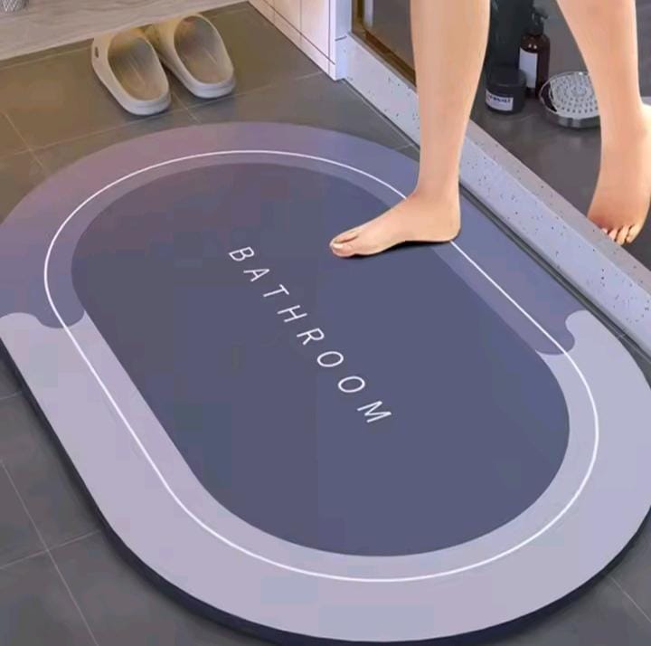 Bathroom Anti-Slip Mat Rubber Underside Quick Drying Mat; High Quality Stylish and Luxurious High density Ant- slip rubber bathroom mat Exclusive and Enticing .Desiring To Serve experience.