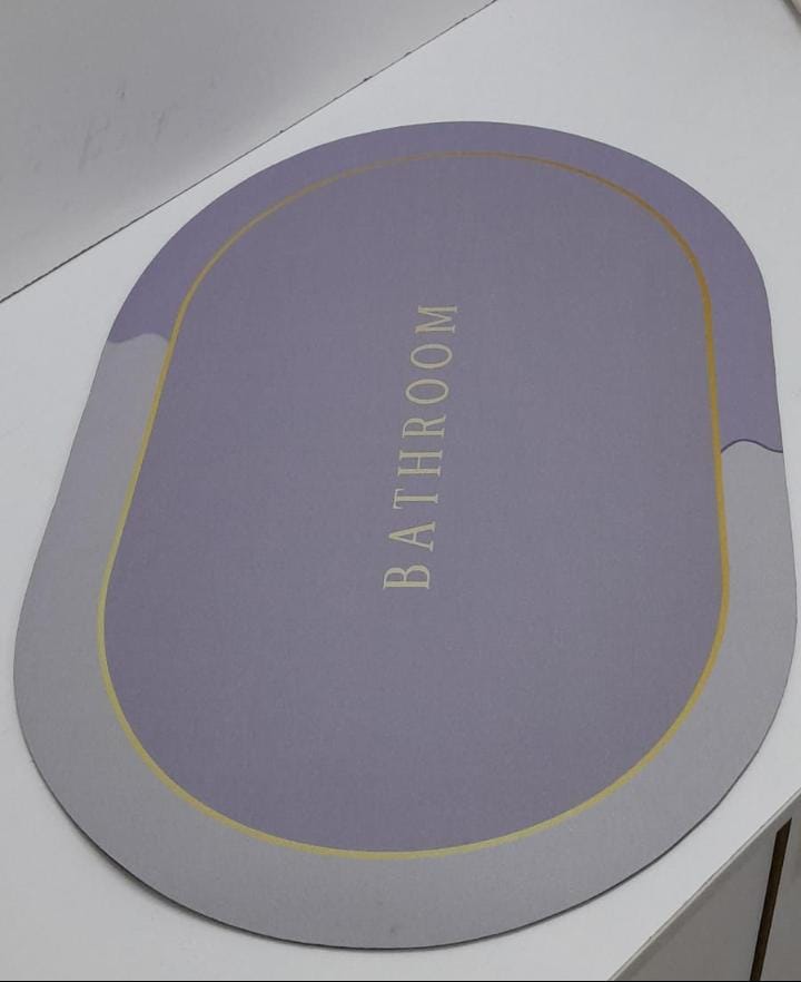 Bathroom Anti-Slip Mat Rubber Underside Quick Drying Mat; High Quality Stylish and Luxurious High density Ant- slip rubber bathroom mat Exclusive and Enticing .Desiring To Serve experience.