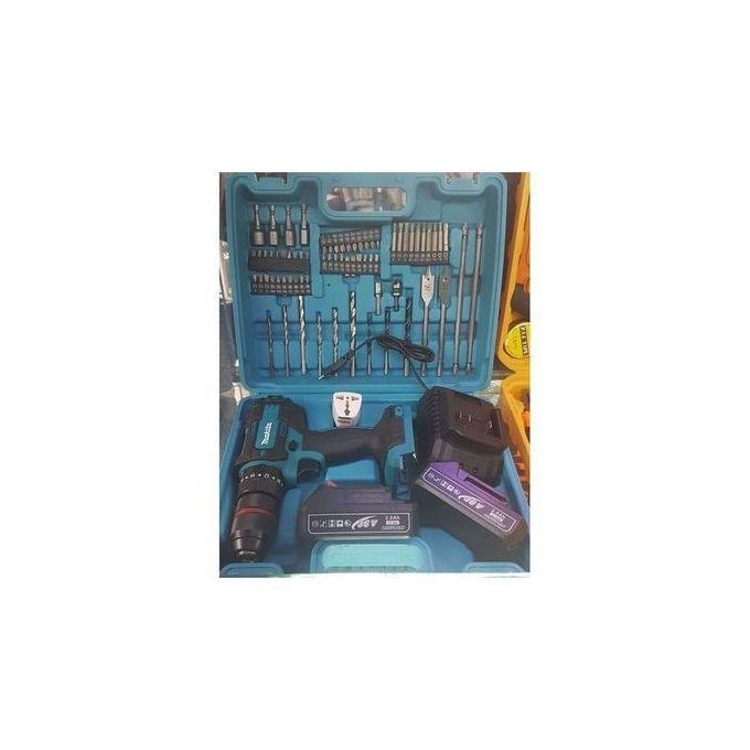 Makita Accessories 88V Cordless 2 Battery Electric Hammer Drill Complete Toolset