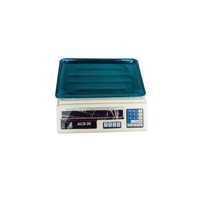 ACS 30 Kg Digital Weighing Scale FLAT