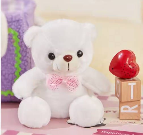 Fast delivery within 1-5 days boy Dolls Lovely Soft LED Colorful Glowing Teddy Bear Stuffed Plush Toy Gifts For Birthday girl baby toy