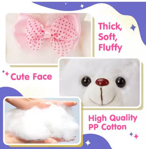 Fast delivery within 1-5 days boy Dolls Lovely Soft LED Colorful Glowing Teddy Bear Stuffed Plush Toy Gifts For Birthday girl baby toy