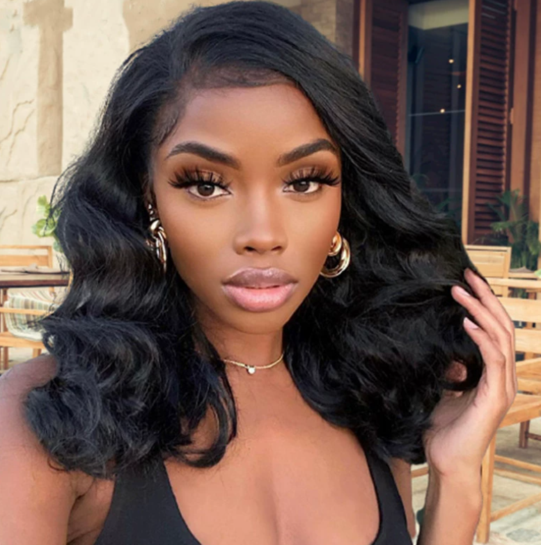 Local fast delivery Women Wigs Curly Short Black Girl Hair Ladies Wig
