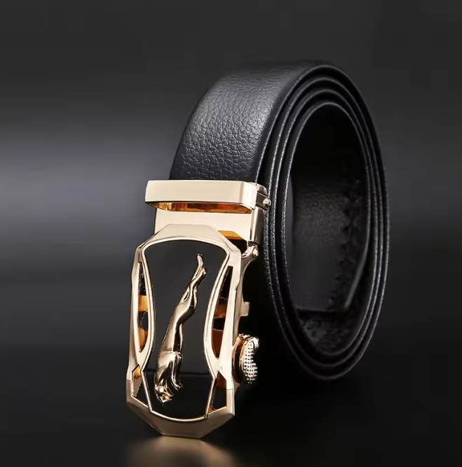 New Men's Belts Pu Leather Alloy Automatic Buckle Belt Business Casual Designer Male Waist Band Fashion Luxury High Quality Boy Belt Fast delivery within 1-5 days