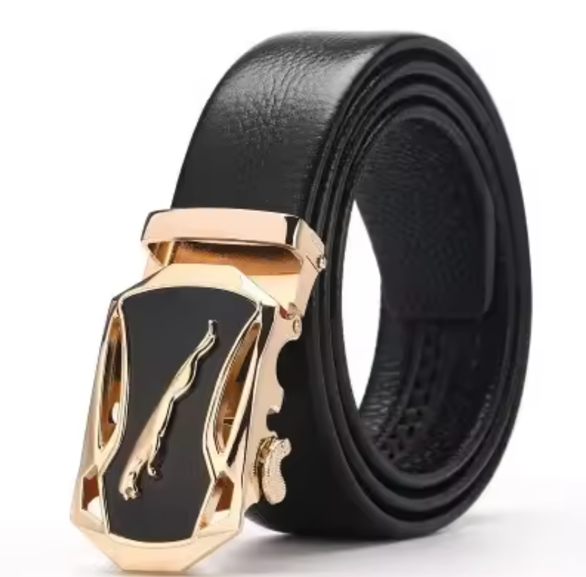 New Men's Belts Pu Leather Alloy Automatic Buckle Belt Business Casual Designer Male Waist Band Fashion Luxury High Quality Boy Belt Fast delivery within 1-5 days