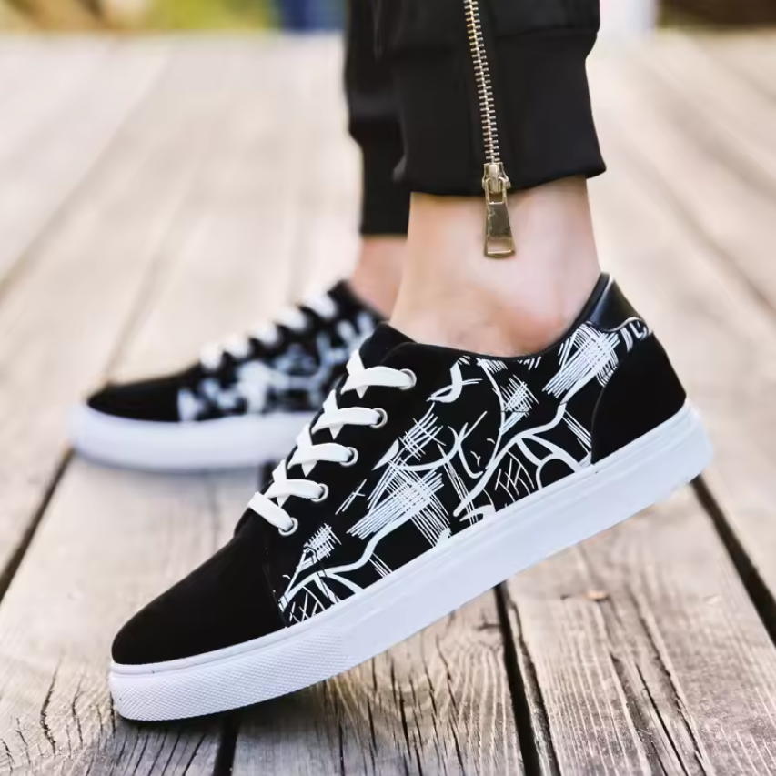 New Men's Sports Shoes Fashion Running Shoes Breathable Men's Casual Sneaker Comfortable Flat Shoes Student Shoes Fast delivery within 1-5 days