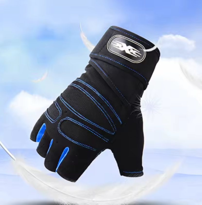 Dumbbell Gloves for Men Women Weightlifting Crossfit Bodybuilding Workout Sports Gym Training Gloves Non-slip Wrist Protector  Fast delivery within 1-5 days