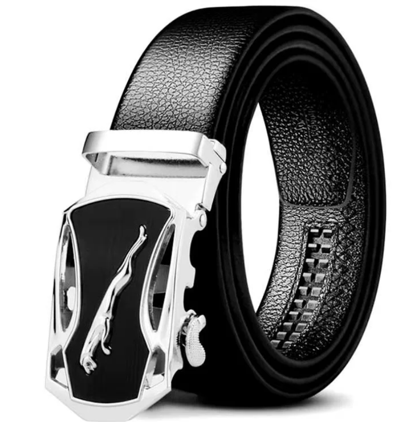 New Men's Belts Pu Leather Alloy Automatic Buckle Belt Business Casual Designer Male Waist Band Fashion Luxury High Quality Boy Belt Fast delivery within 1-5 days