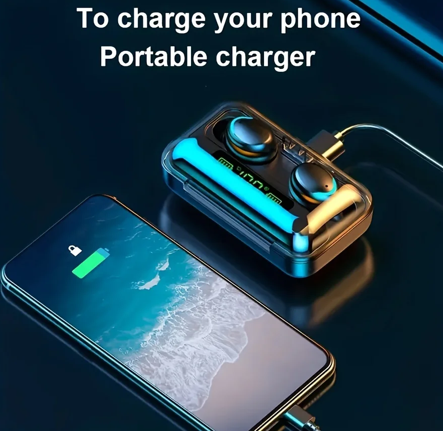 Local fast delivery Earphone Bluetooth Earphones Wireless Headphones Hifi Stereo Sports Earbuds Headset Hearing Aids With Mic Handfree Game