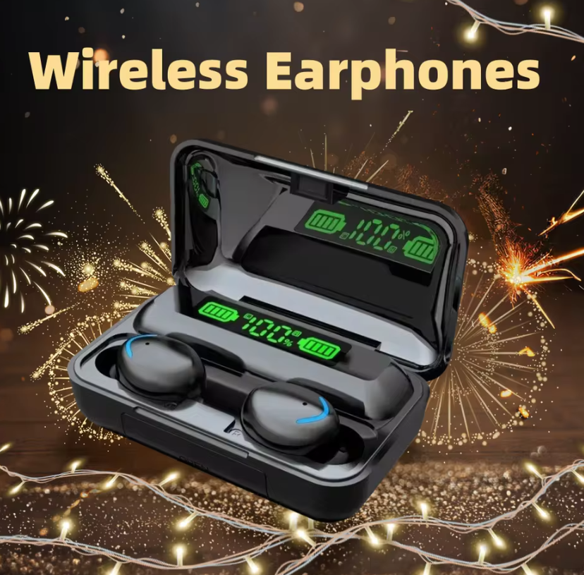 Local fast delivery Earphone Bluetooth Earphones Wireless Headphones Hifi Stereo Sports Earbuds Headset Hearing Aids With Mic Handfree Game