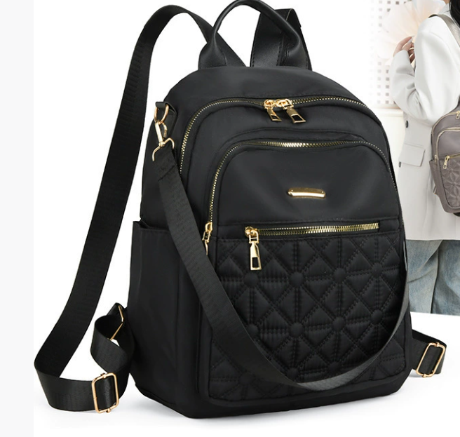 Fashion women Backpack Ladies Handbag Flat Bottom girl Bookbags school Fashion Backpacks traveling bag Local fast delivery