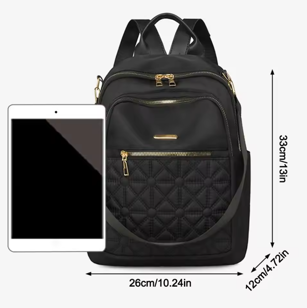 Fashion women Backpack Ladies Handbag Flat Bottom girl Bookbags school Fashion Backpacks traveling bag Local fast delivery