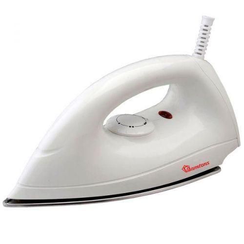 Ramtons Original Dry Iron Box – Lightweight Design | Non-Stick Soleplate | Adjustable Temperature Control | Durable Build for Perfect Creases | Reliable Performance for Everyday  Ironing