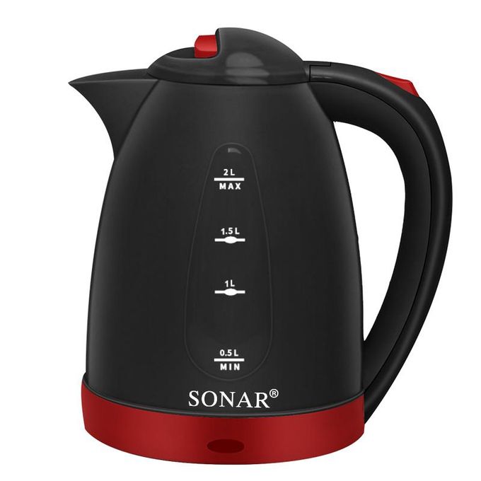 Sonar 2L Cordless Electric Kettle ,1500W Energy Efficient ,
1 .5m Power Cord 12 Month waranty