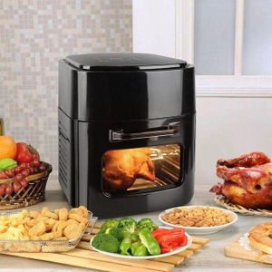 🥕MULTICOOKER▪️▪️15 liters Digital touch Air Fryer Oven Healthy Fryer Roast, Bake, fry, grill, reheat - Fries/ Chicken Maker.360° high-speed hot air circulation. 
Safe and non-toxic
Good heat resistan