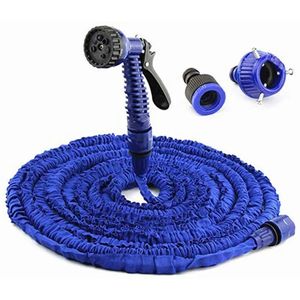 Magic Expandable Hose Pipe 100FT 30M With A Spray Gun.Innovative design: it can quickly expand to 3 times the length of its original size when water is turned on, and fully retract to the original len
