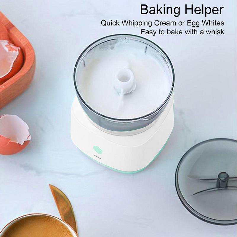 🪄M-703 Mini Food Processor with 2 Blade Options (one for whipping another 🪄for chopping)🪄