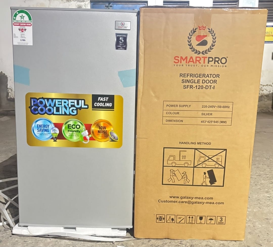 Smart Pro 92 Litres Single Door Refrigerator
Upgrade your kitchen or bedsitter with the Smart Pro 92L Single Door Refrigerator — a compact yet powerful fridge designed to keep your food fresh while sa