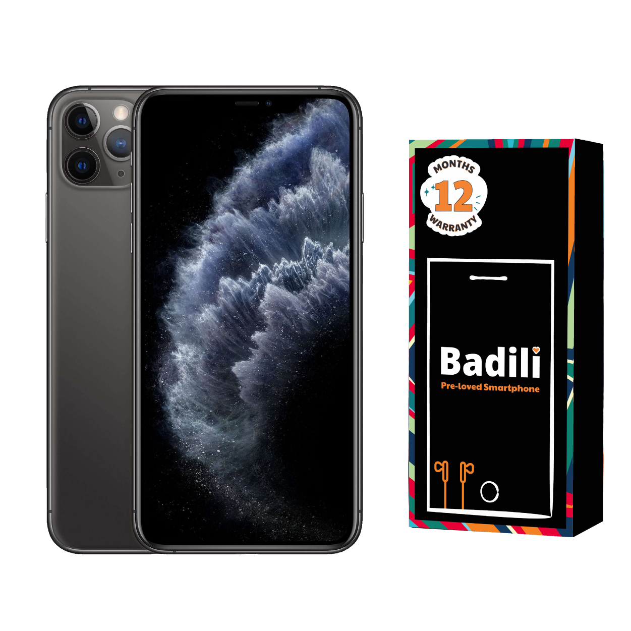 Badili Apple Iphone 11 Pro, Olive Green, 64GB, Dual Sim, Refurbished
