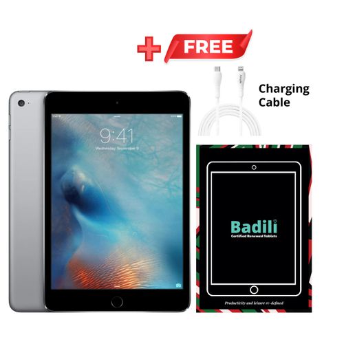 Badili Apple Ipad (6th Generation), 2GB RAM, 32GB ROM, Plus Free Charging Cable (Grey) Refurbished
