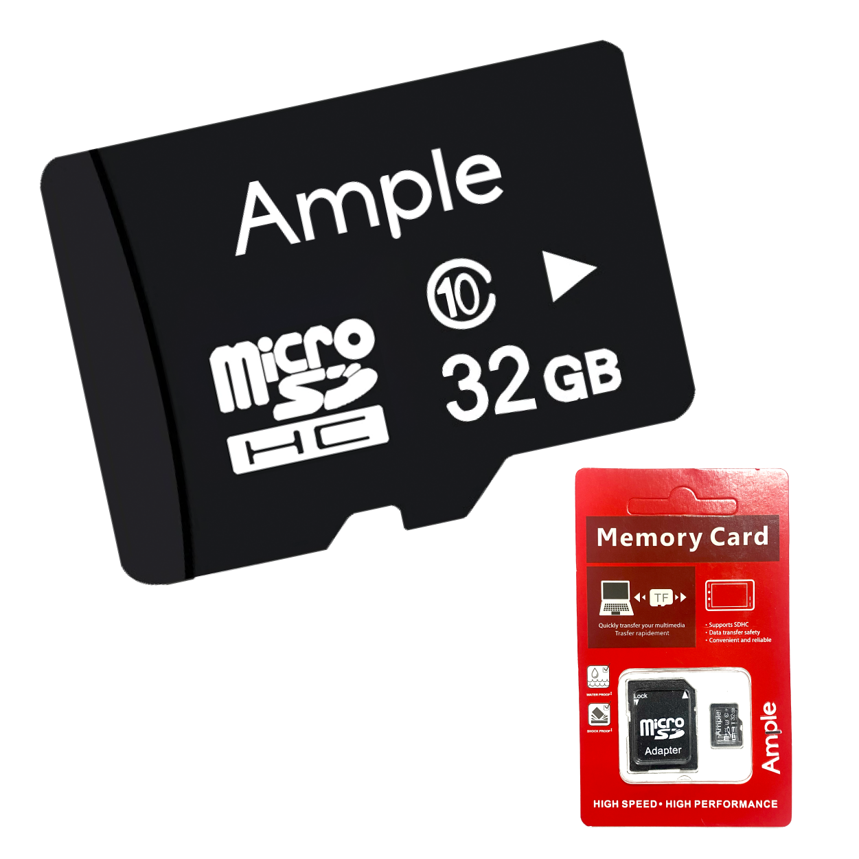 Original Ample Ultra Secure Pro 4K MicroSD Memory Card – 32GB.
