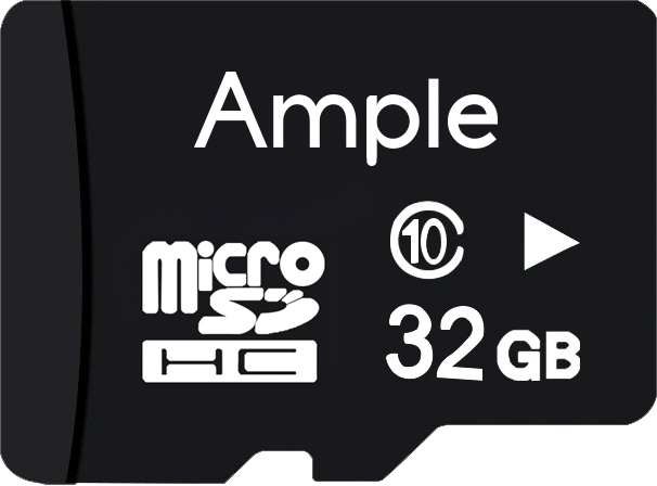 Original Ample Ultra Secure Pro 4K MicroSD Memory Card – 32GB.