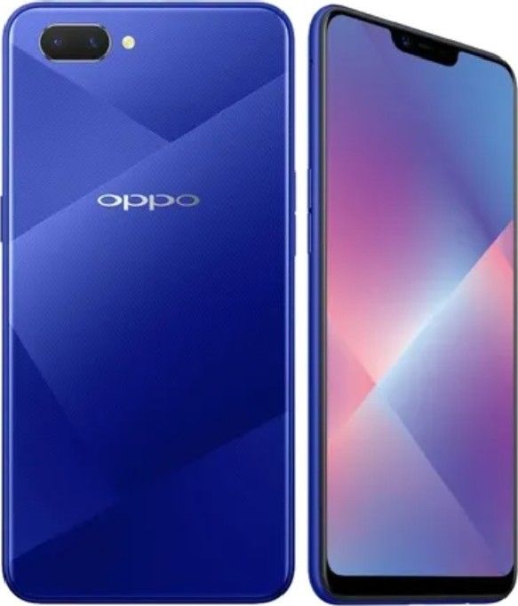Renewed Oppo A3s, DISPLAY SCREEN 6.2" INCHES, 4GB RAM & 64GB ROM, 4230MAH, DUAL SIM-Red