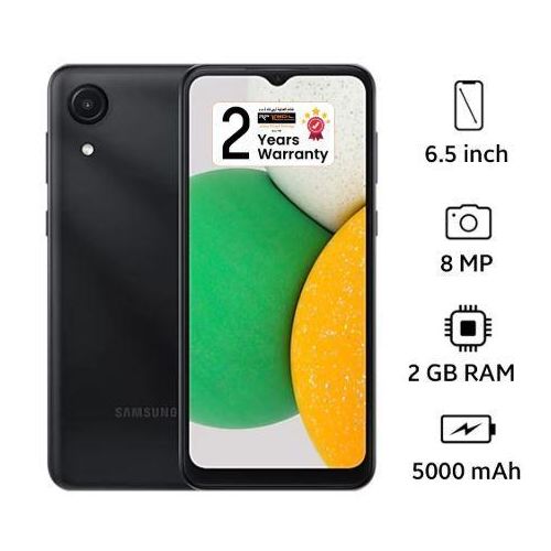 Badili Refurbished Samsung Galaxy A03 Core 32GB + 2GB RAM – Dual SIM Android 11 Go Smartphone, 6.5" HD+ Display, 5000mAh Battery – with Charger, Case, SD Card – Affordable Budget Phone Kenya