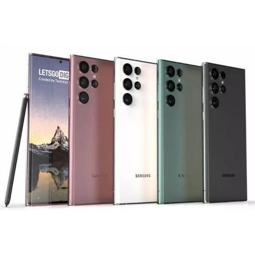 Badili  Samsung Galaxy S22 Ultra 5G – 12GB RAM + 256GB ROM – Refurbished – Single SIM – Android Smartphone – Burgundy– Global Version.