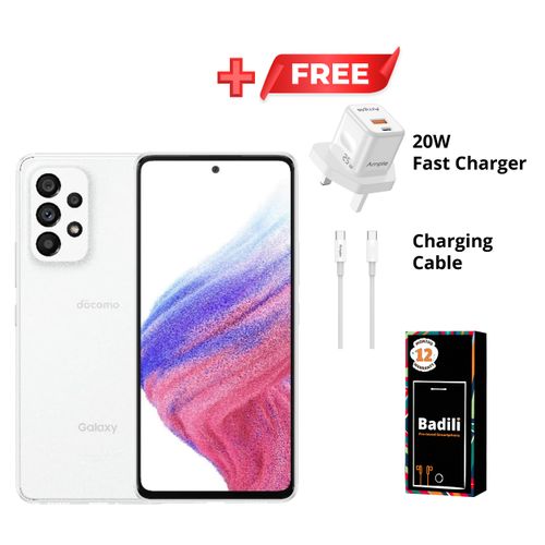 Badili Samsung Galaxy A53 5G Android Smartphone – 6GB RAM, 128GB Storage, 64MP Camera, 5000mAh Battery, Unlocked Mobile Phone, Single SIM - Refurbished