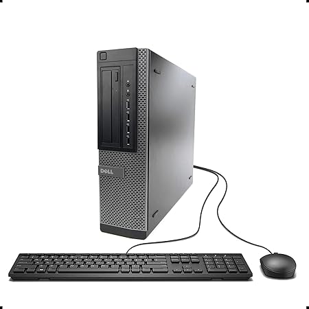 { Full set 24'' monitor + MOUSE & KEYBOARD } Refurbished Dell Optiplex 990 Intel Core i5 8GB RAM 500GB HDD Windows 10 Pro Desktop Tower
