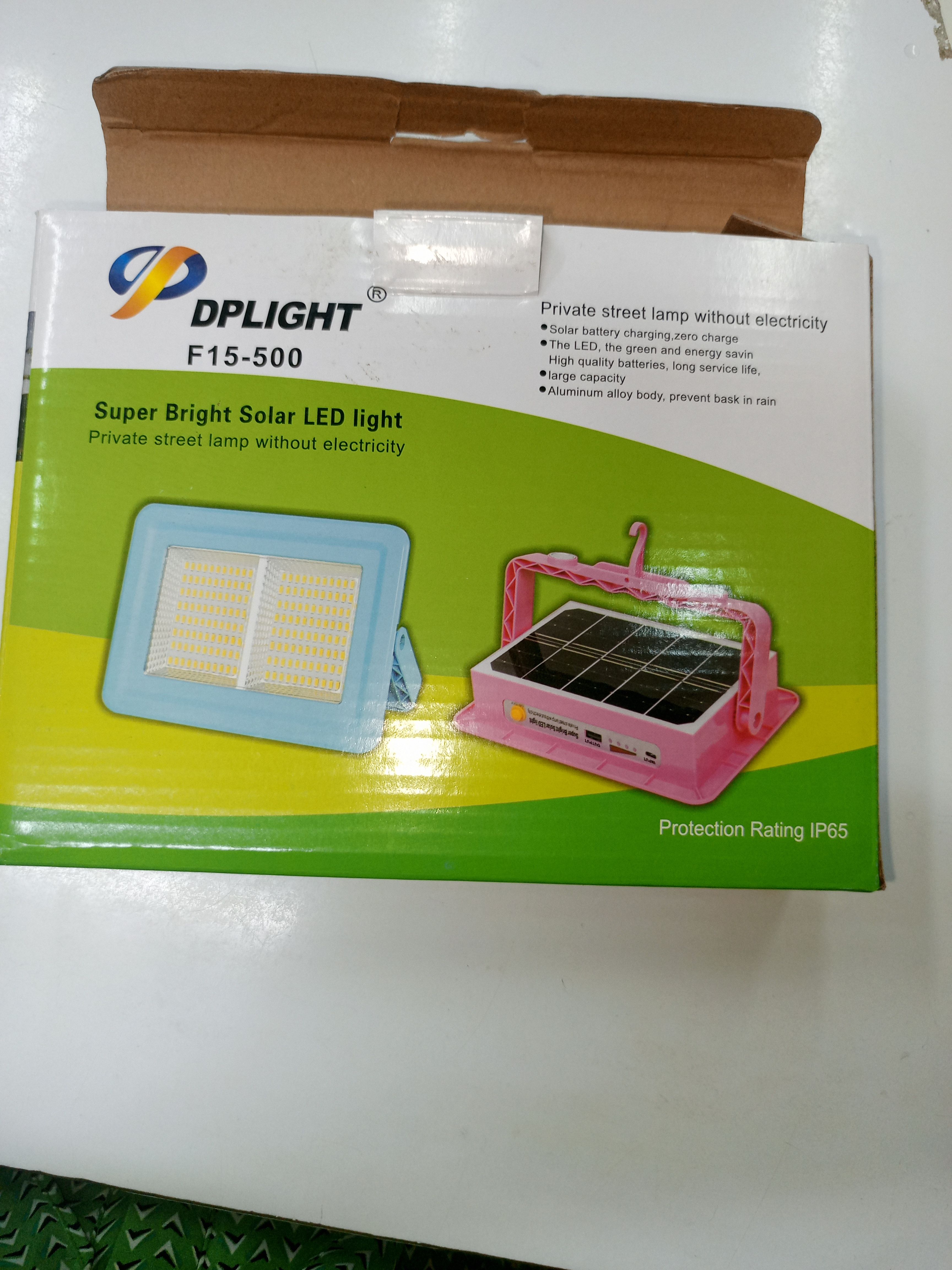 Dp Light Super Bright Solar LED Floor Light Rechargeable Outdoor Portable Hanging Aluminium Alloy Body lamp,prevents bask in rain and has high quality batteries long service life