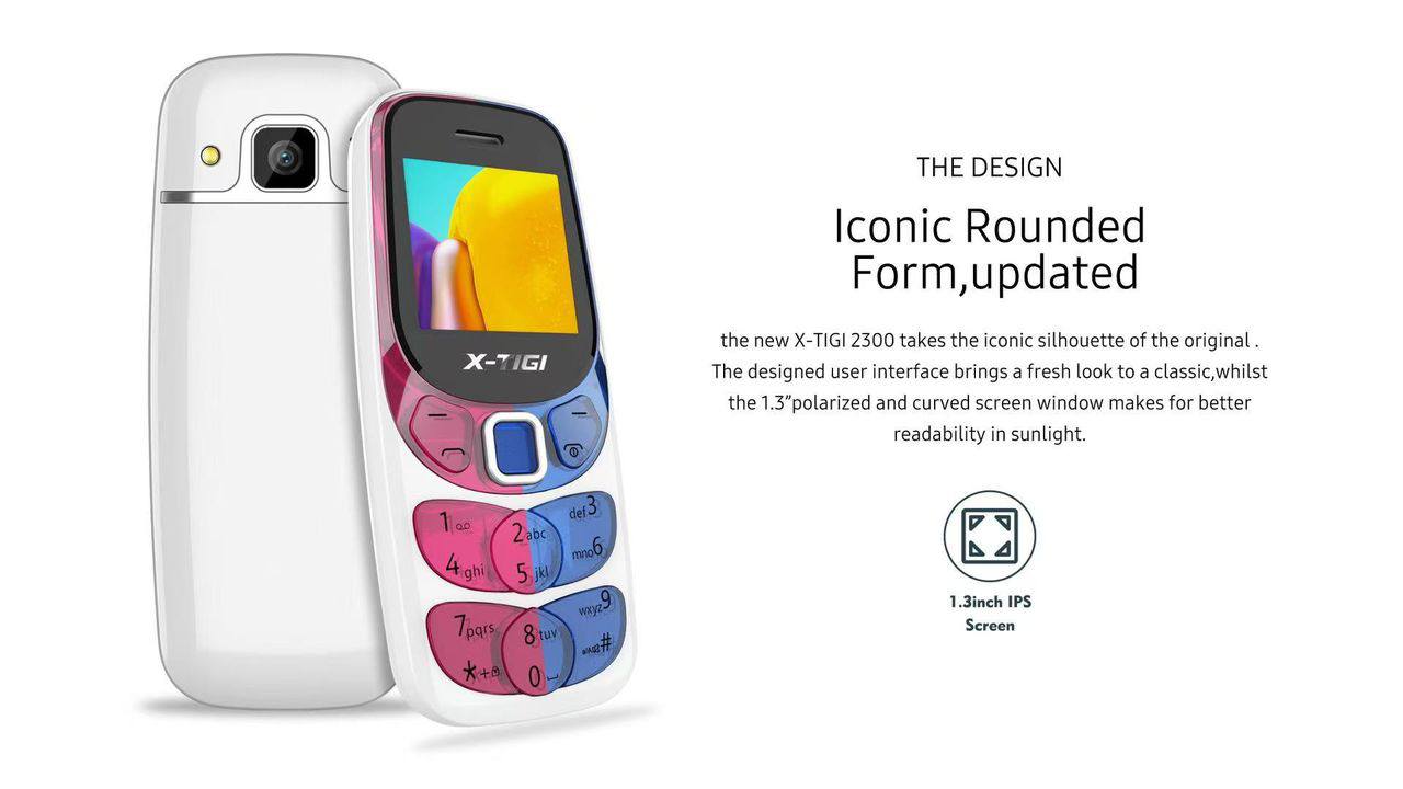 PROMOTION!!! X-TIGI 2300 🔹Super small size🔹 Dual SIM dual Standby🔹 Display Size:1.3″ IPS Screen🔹 Connectivity Bluetooth Dialer🔹 Wireless FM 🔹Battery: 520Mah