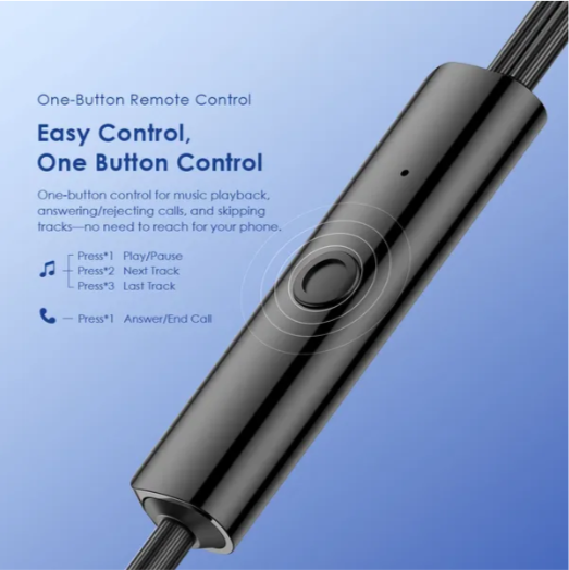 ORAIMO SUPERIOR DEEP BASS CONCH 2 NEO OEP-320s🔹3.5MM In-ear Earphone Frequency🔹 Has comfortable Ear tips 🔹 stylish Design and improved Durability