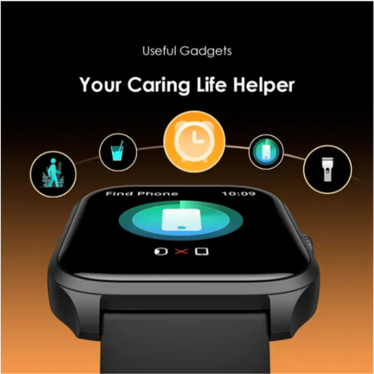 Oraimo Watch 5 Lite Smart Watch Smartwatch OSW-804🔹 2.01'' HD Screen  HD Voice in Calls🔹  AI-Generated Watch Faces
🔹 IP68 Dust & Water Resistance*