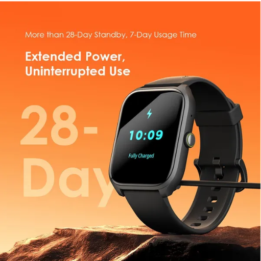 Oraimo Watch 5 Lite Smart Watch Smartwatch OSW-804🔹 2.01'' HD Screen  HD Voice in Calls🔹  AI-Generated Watch Faces
🔹 IP68 Dust & Water Resistance*