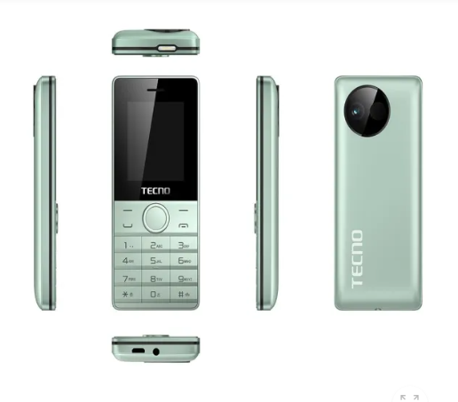 Tecno T302 (Dual Sim) Button Phone🔹 Torch 🔹Wireless FM🔹 Battery Capacity 1150mAh🔹 Camera  Feature Kabambe Mobile Phone