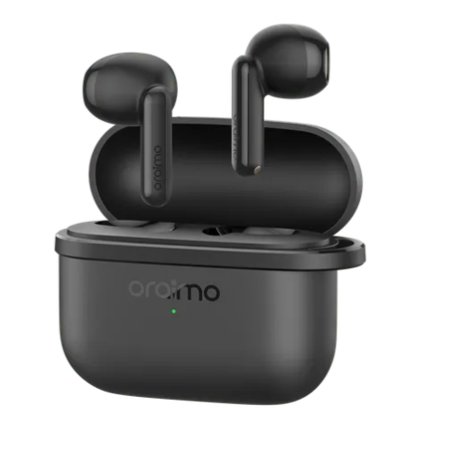 Oraimo SpaceBuds Air 38 Hours Smart Finder True Wireless Earbuds, Comfortable Half-In-Ear Fit , Smart Earbud Finder ,Free Anti-Lost Lanyard Included, MODEL:OTW-324S