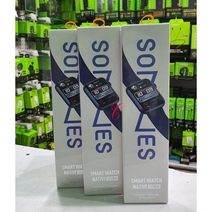 ITEL SONES ISW-011 Waterproof Smart watch 1.83'' HD ,Native Storm Waterproof with AI Voice Assistant, IP68 Water & Dust resistant, Hands free Phone Calls Anytime