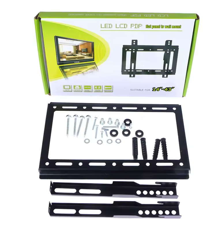 [Special Offer] TV Wall Mount TV Stand 14″-43″ Plasma wall bracket Steel Material Fixed Solid Wall mount suitable for 14 inch to 43 inch Tv