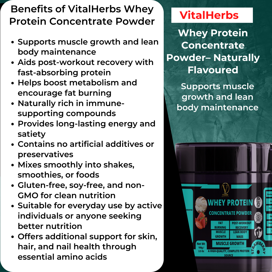 Whey Protein Concentrate Powder -Flavored,For Muscle Growth and Repair Increased Strength and Endurance Weight Management Support: