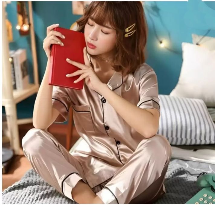 🔥 💰 LOW PRICE OFFER 💰🔥 1-Piece Ladies Pajama Set 👚🌙 | Medium & Large | Soft, Comfortable & Affordable